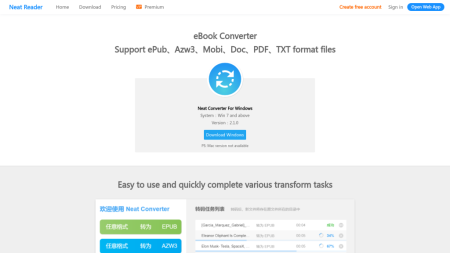 Neat Converter - 免费的电子书转换器